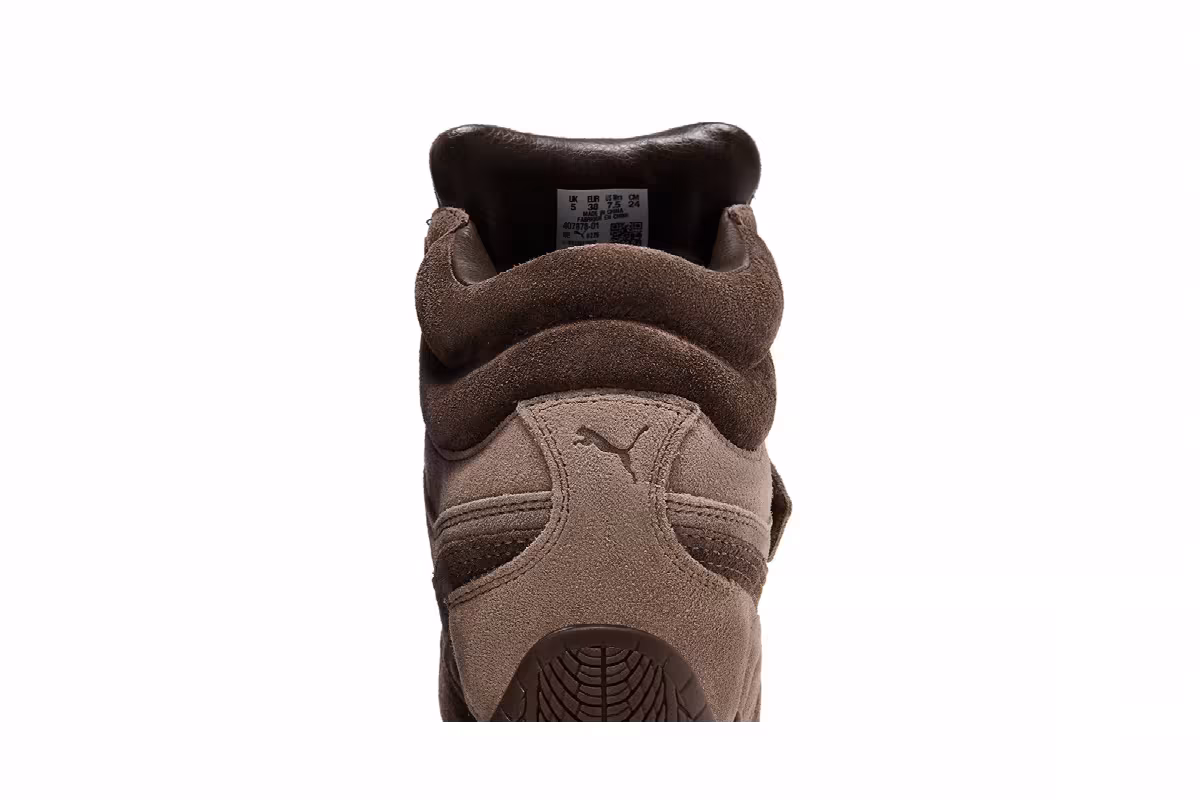 Puma Women's Speedcat Wedge Totally Taupe Chocolate, view 8