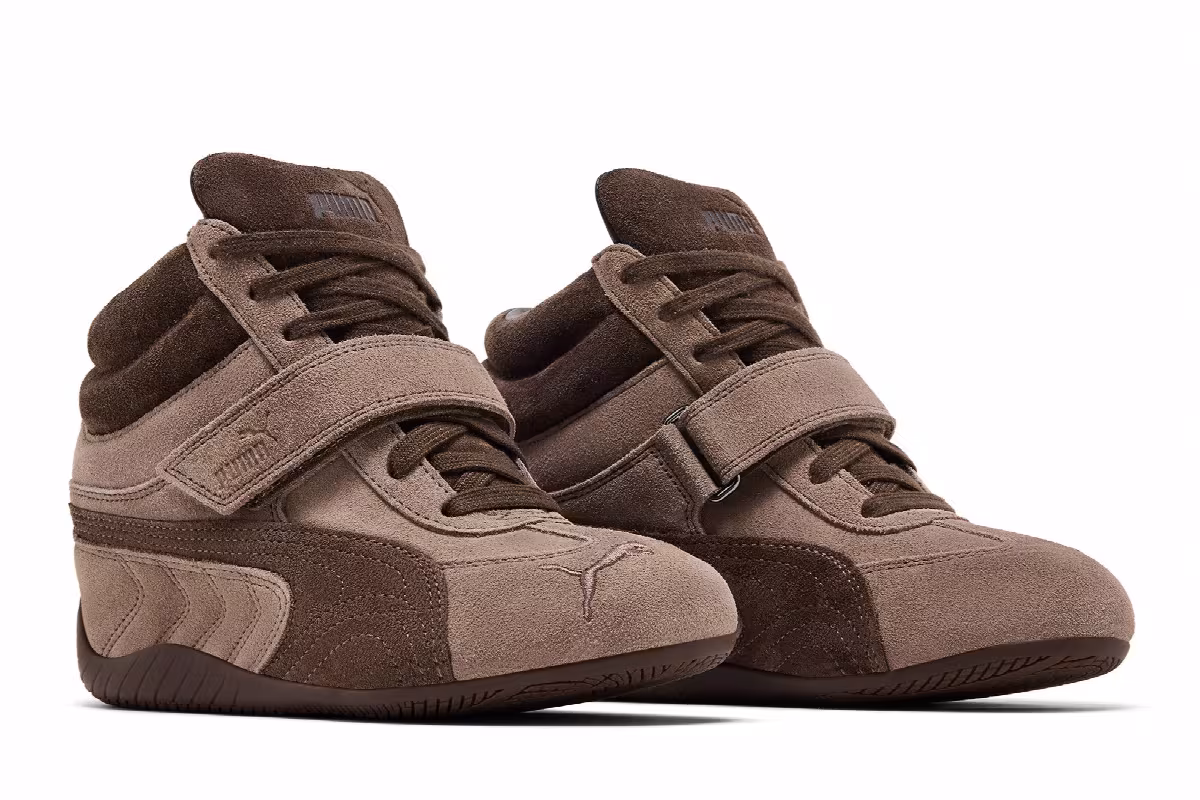 Puma Women's Speedcat Wedge Totally Taupe Chocolate, view 9