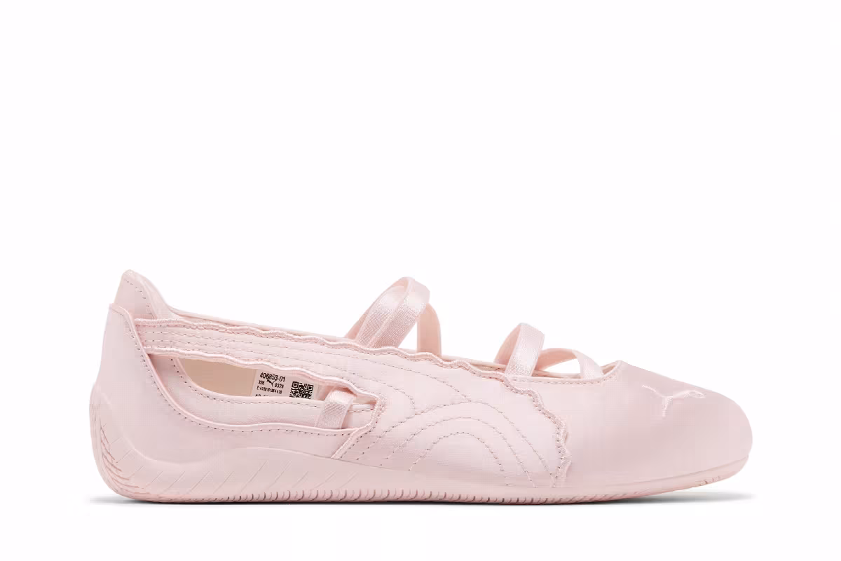Puma Women's Speedcat Ballet Venus Jasmine Flower Warm White, view 2