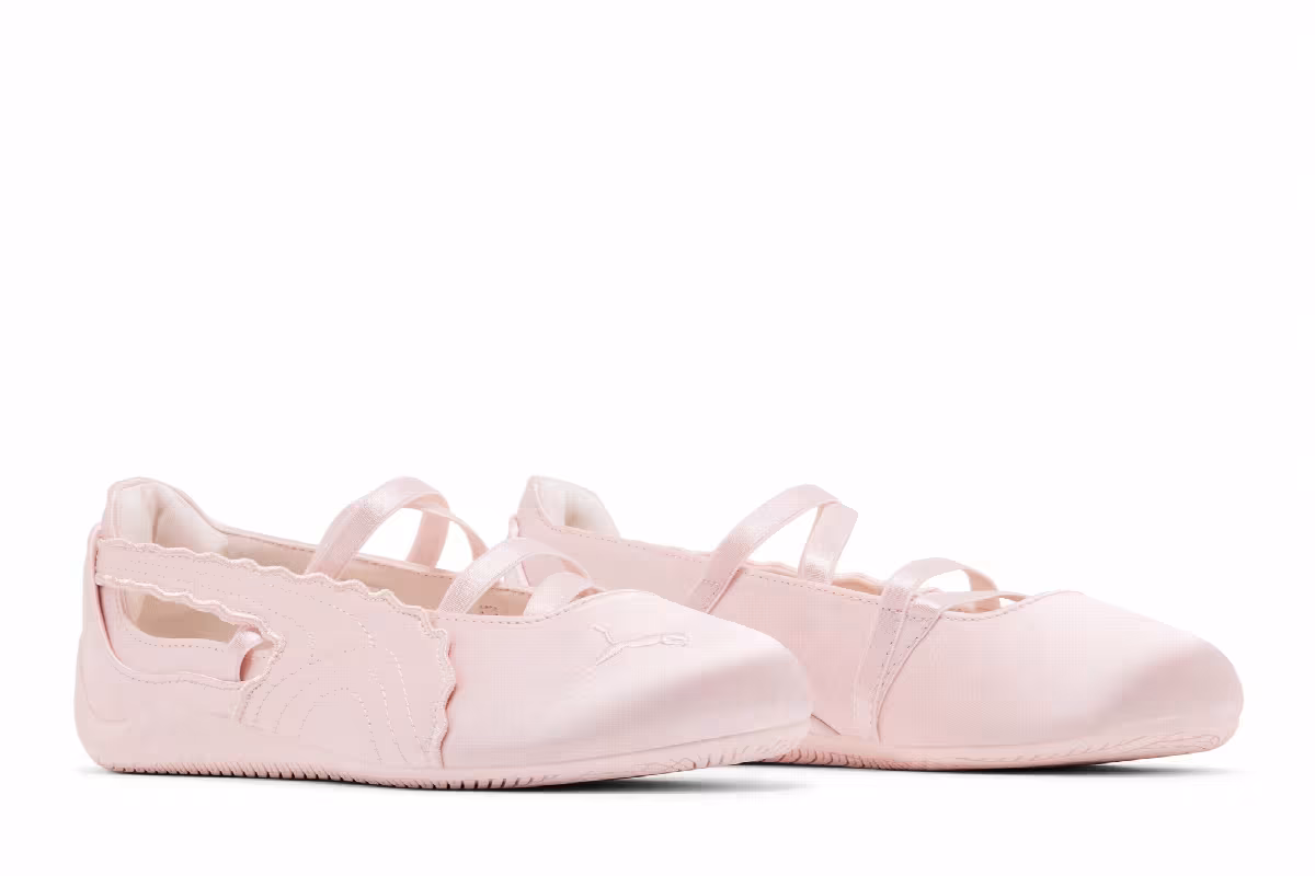 Puma Women's Speedcat Ballet Venus Jasmine Flower Warm White, view 9