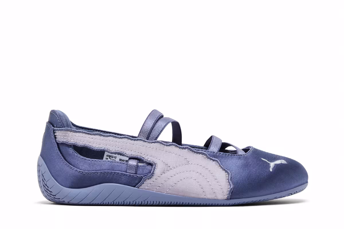 Puma Women's Speedcat Ballet Venus Gray Sky Vibrant Silver, view 2