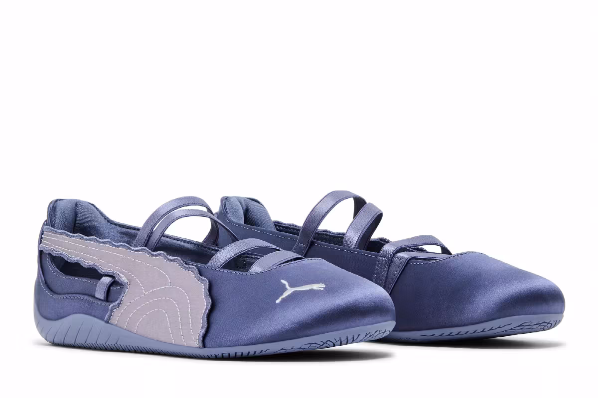 Puma Women's Speedcat Ballet Venus Gray Sky Vibrant Silver, view 9