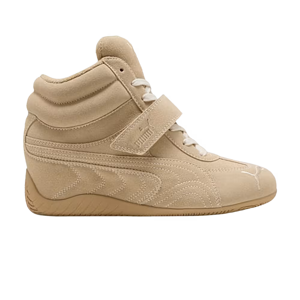 Puma Women's Speedcat Wedge Tonal Sand Dune Alpine Snow