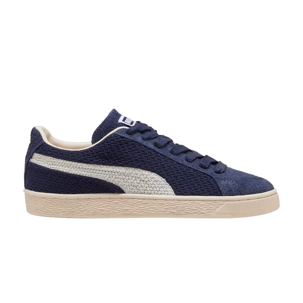 Puma Suede Crochet Navy White