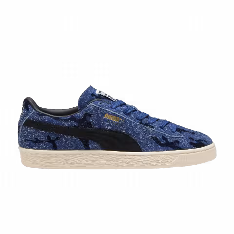Puma Suede Flock 'Blue Jewel Club Navy'