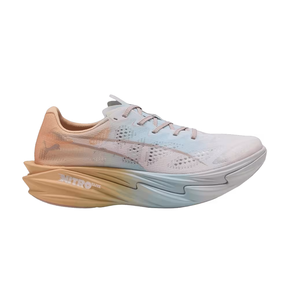 Puma Women's Deviate Nitro Elite 4 Run Club Jasmine Flower Lucite