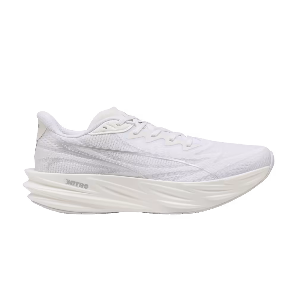 Puma Deviate Pure Nitro White Silver