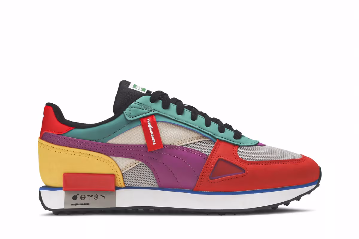 The Hundreds x Puma Future Rider Multi-Color, view 2