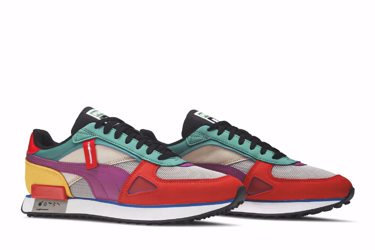 The Hundreds x Puma Future Rider Multi-Color, view 9