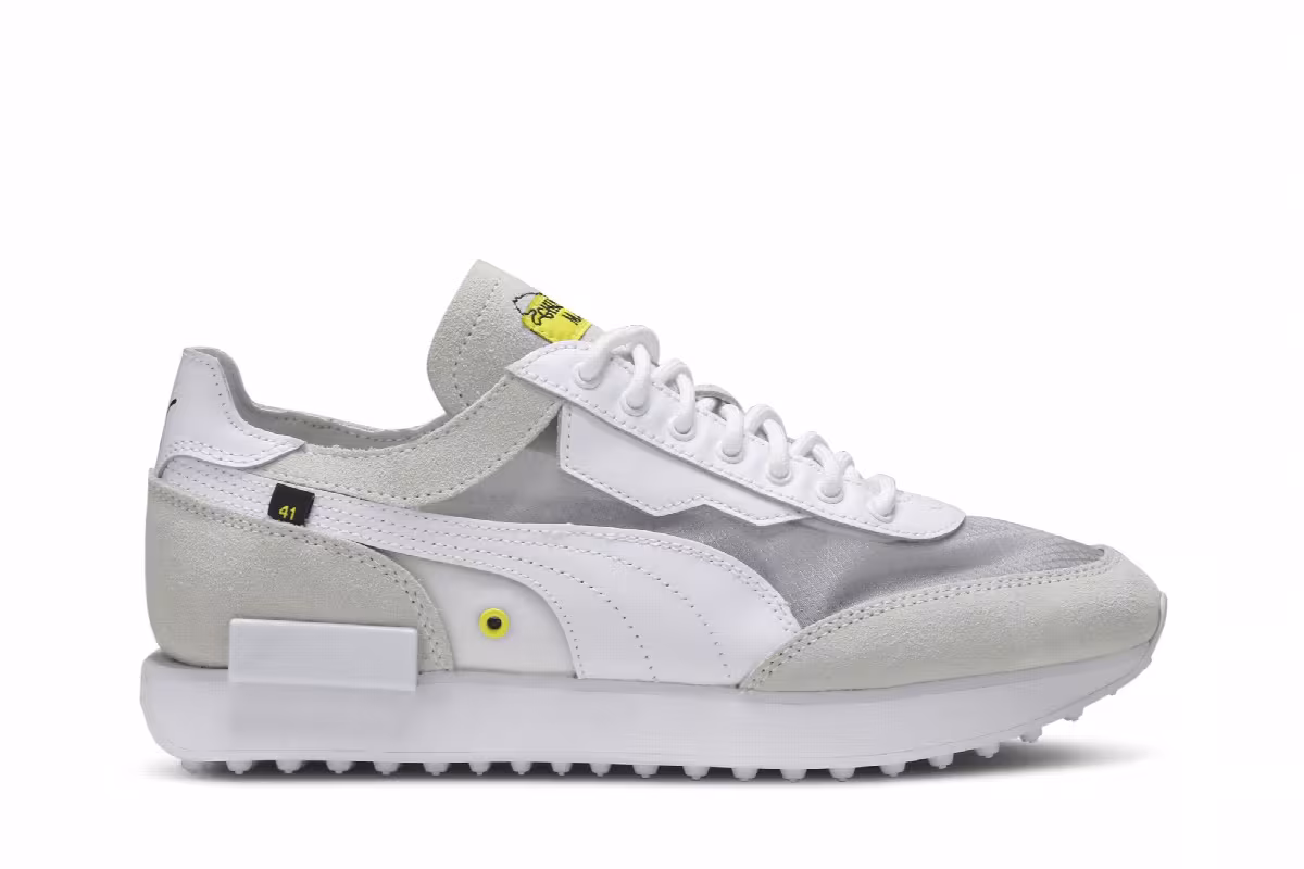 Chinatown Market x Puma Future Rider White, view 2