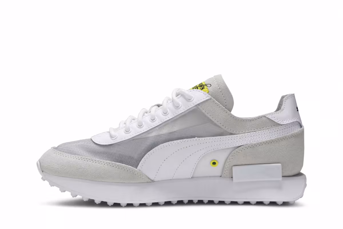 Chinatown Market x Puma Future Rider White, view 4