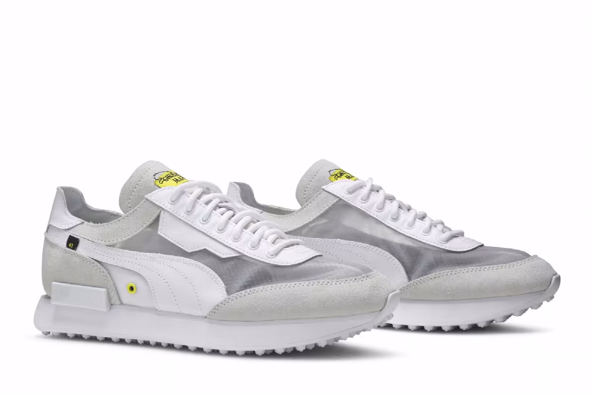 Chinatown Market x Puma Future Rider White, view 9