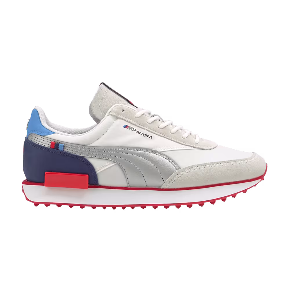 BMW Motorsport x Puma Future Rider White High Risk Red