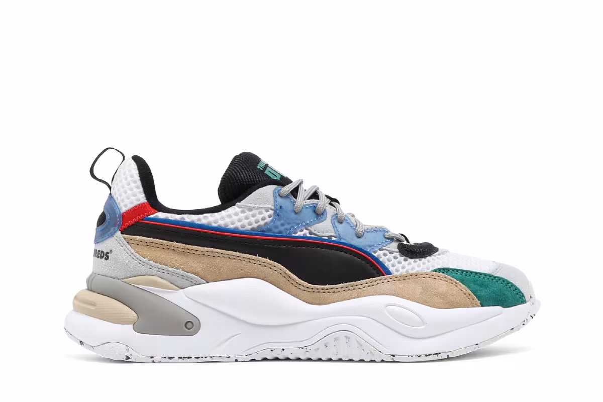 The Hundreds x Puma RS-2K White Asparagus, view 2