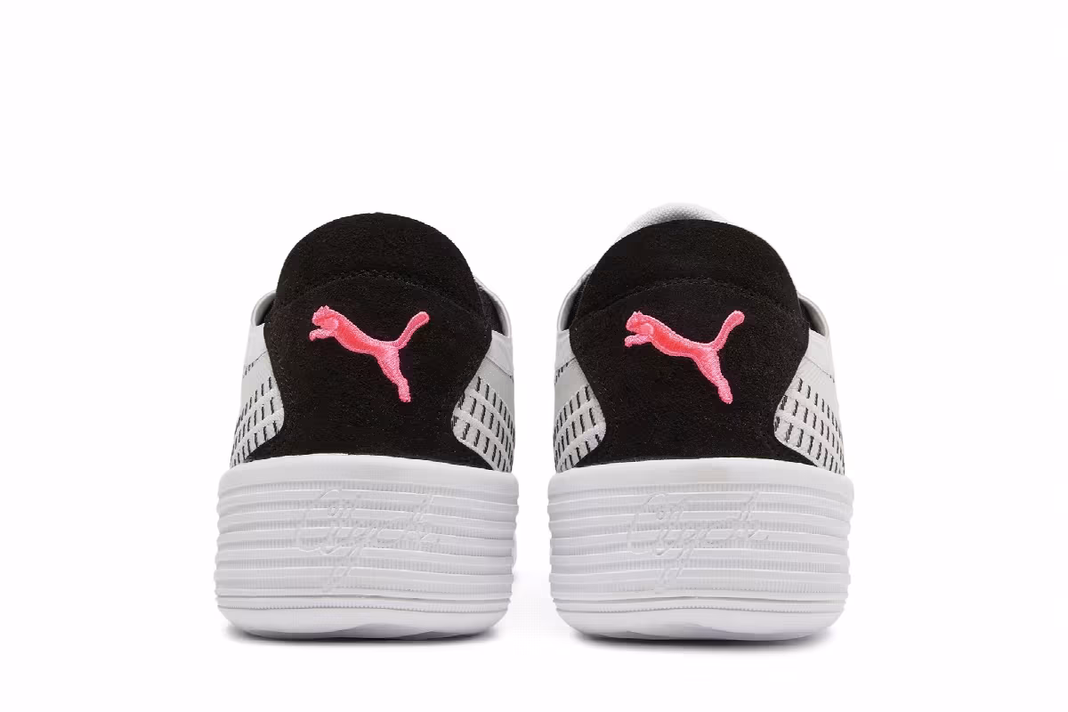 Puma Clyde All-Pro White Black, view 7