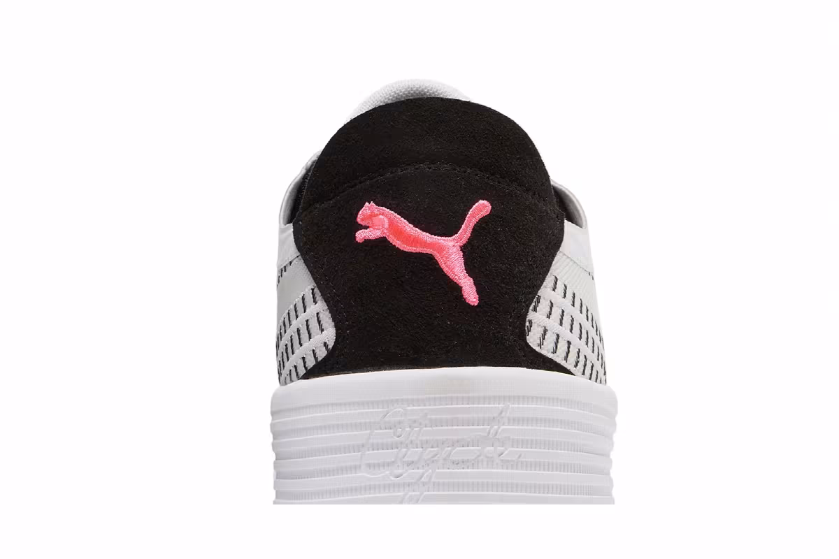 Puma Clyde All-Pro White Black, view 8