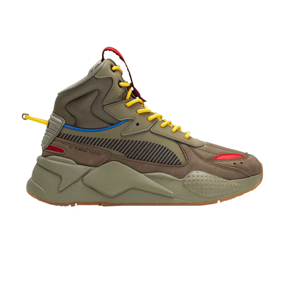 Puma RS-X Mid Militia Jr Deep Lichen Green