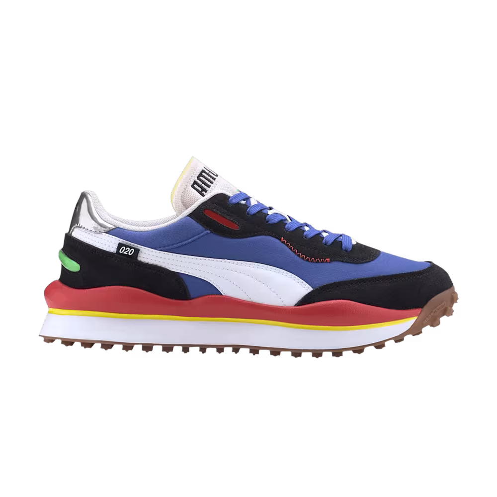 Puma Style Rider Play On - Dazzling Blue High Risk Red
