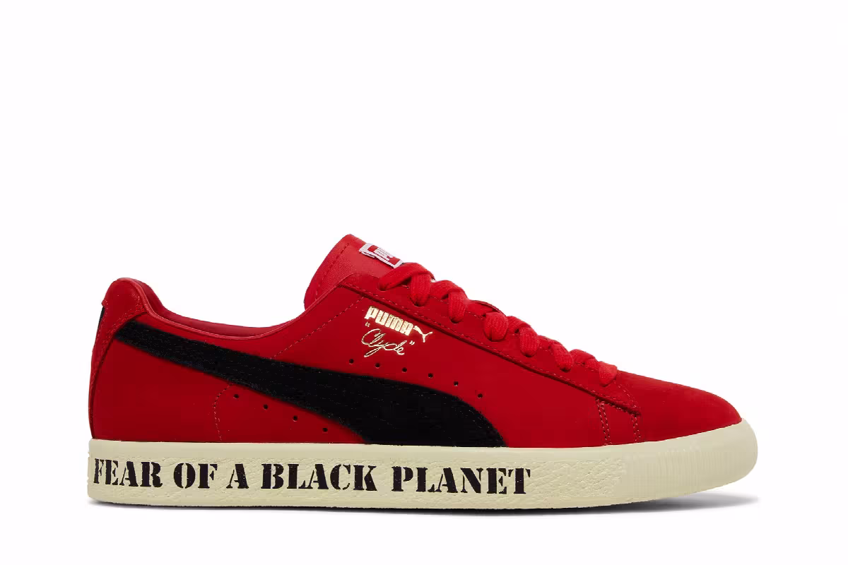 Public Enemy x Puma Clyde Fear of a Black Planet, view 2