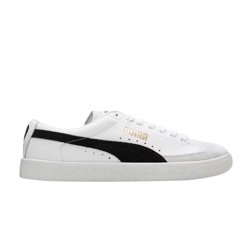 Puma Basket Vintage White Black