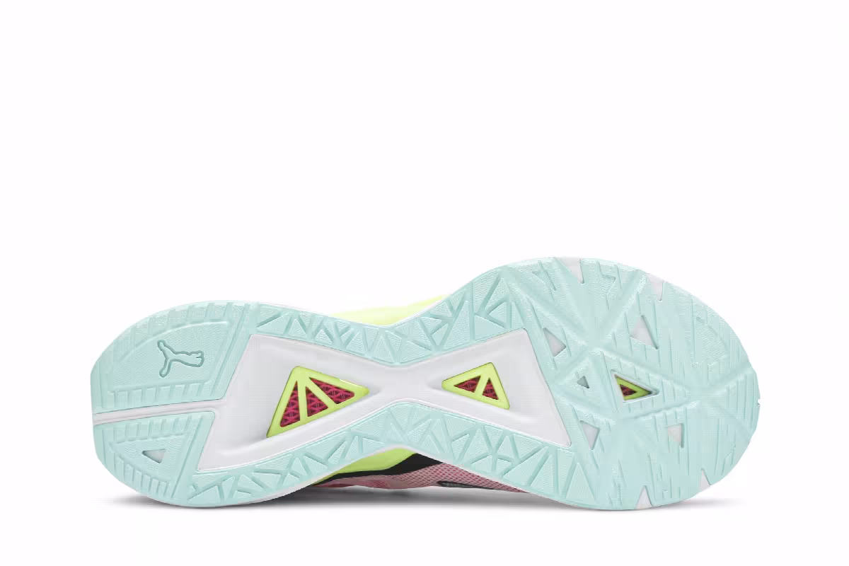 Puma Women's UltraRide Aruba Blue Pink, view 5