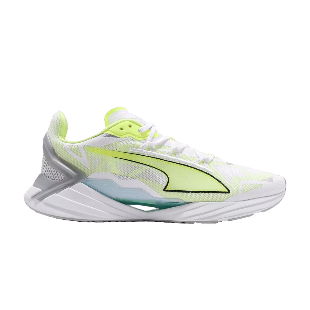 Puma UltraRide White Fizzy Yellow