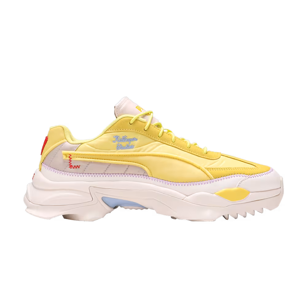 KidSuper Studios x Puma Nitefox Limelight Yellow Cream