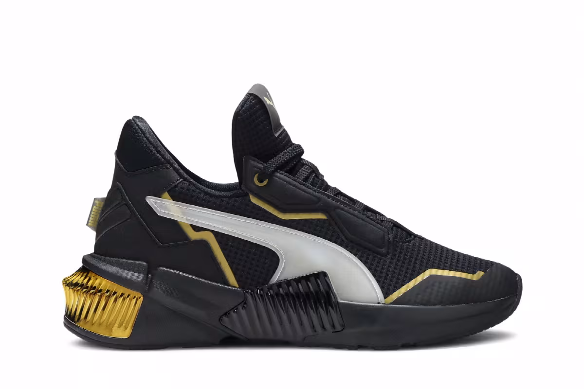 Puma Women's Provoke XT Black Gold, view 2