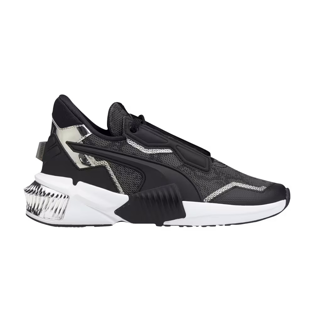 Puma Women's Provoke XT Untamed - Black Metallic Silver
