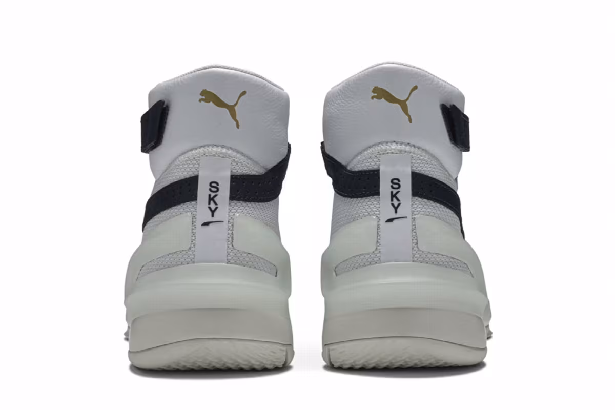 Puma Sky Modern White Peacoat, view 7