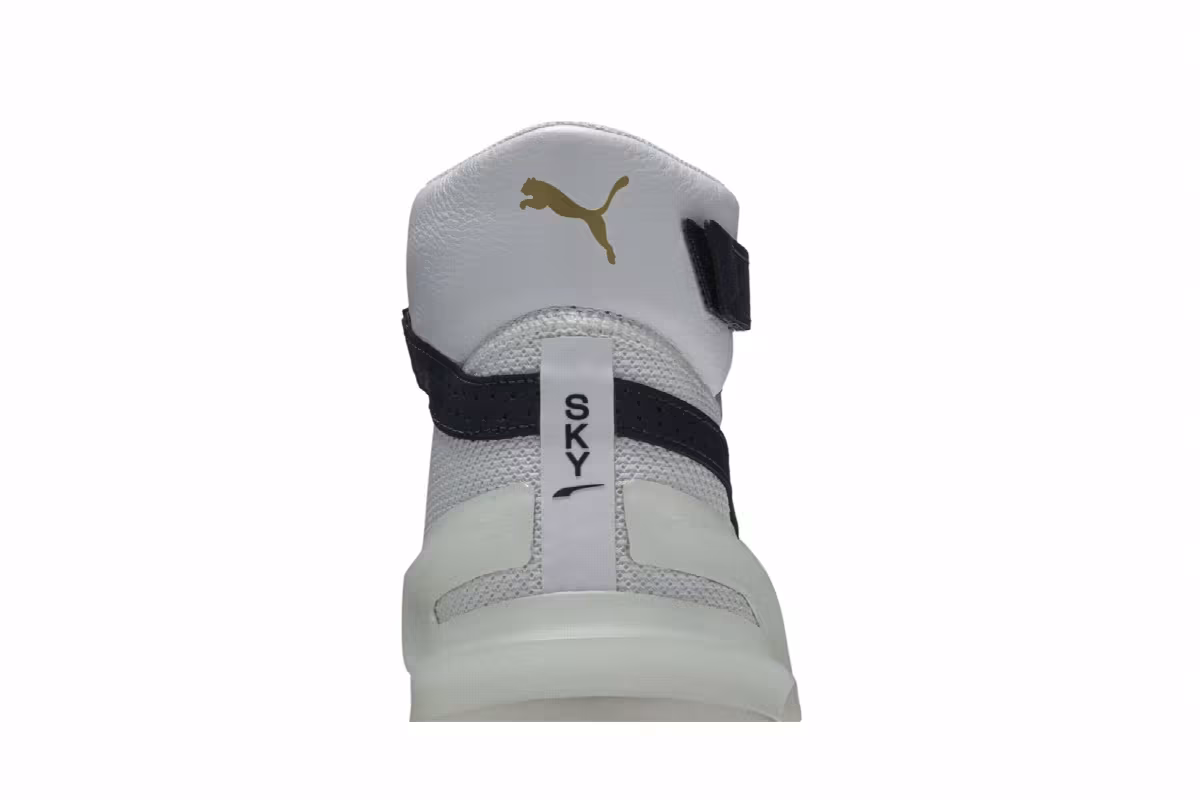Puma Sky Modern White Peacoat, view 8