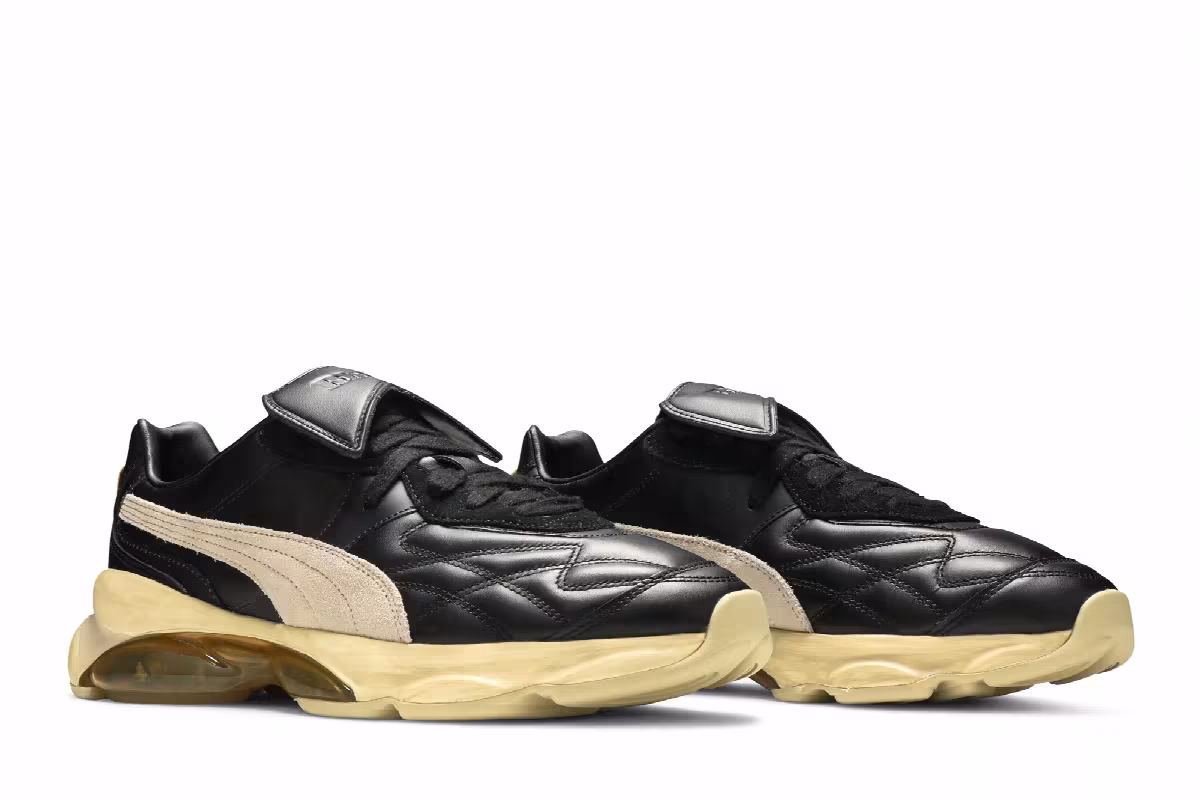 Rhude x Puma Cell King Black Oatmeal, view 9