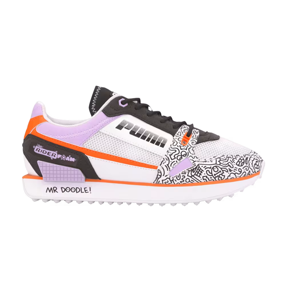 Puma Mr. Doodle x Women's Mile Rider Wavy Doodles