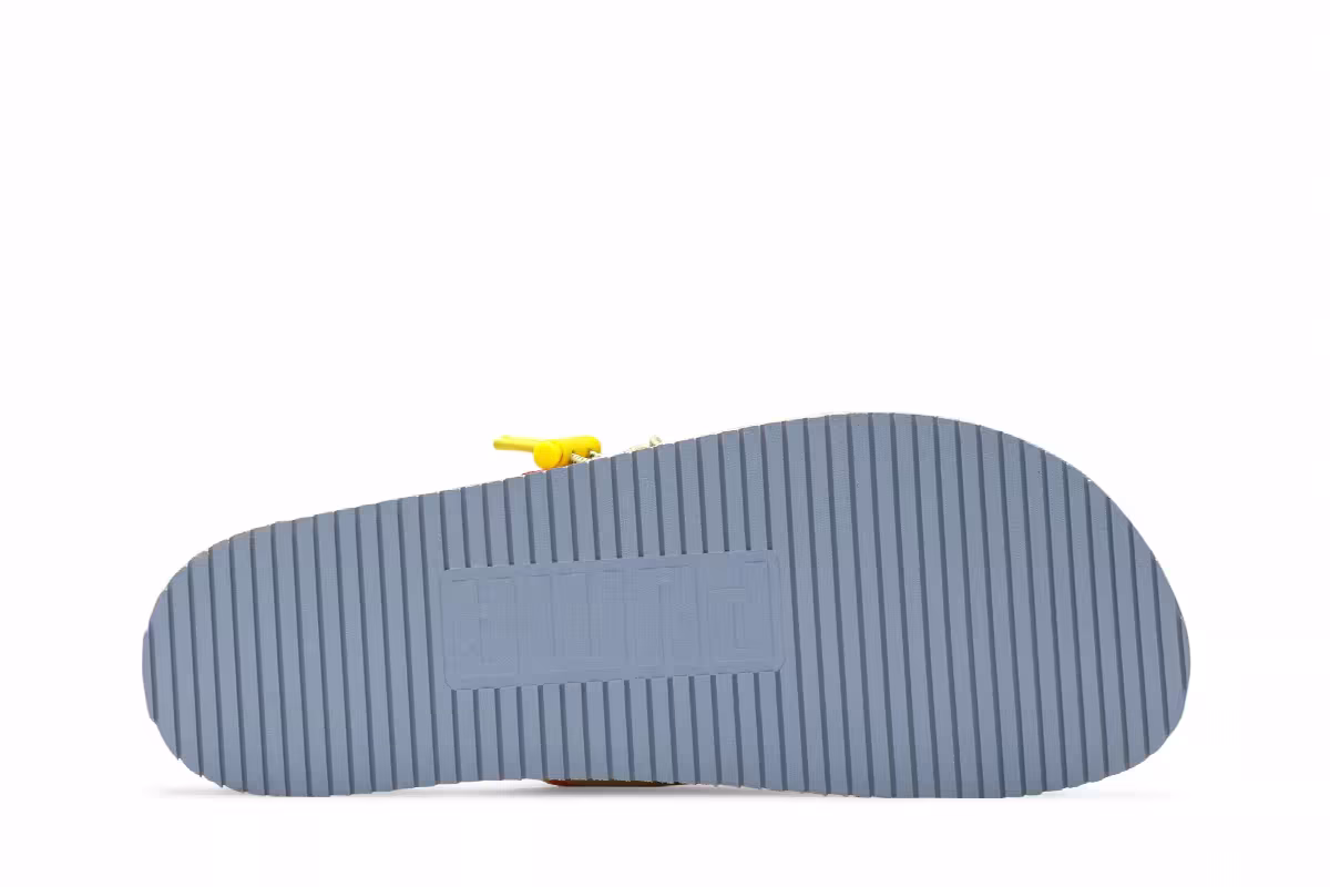KidSuper Studios x Puma Wilo Slide Yellow Peach Beige, view 5