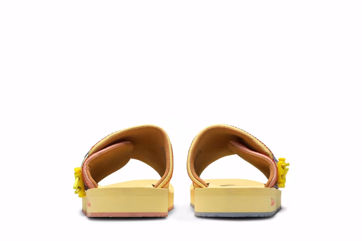 KidSuper Studios x Puma Wilo Slide Yellow Peach Beige, view 7