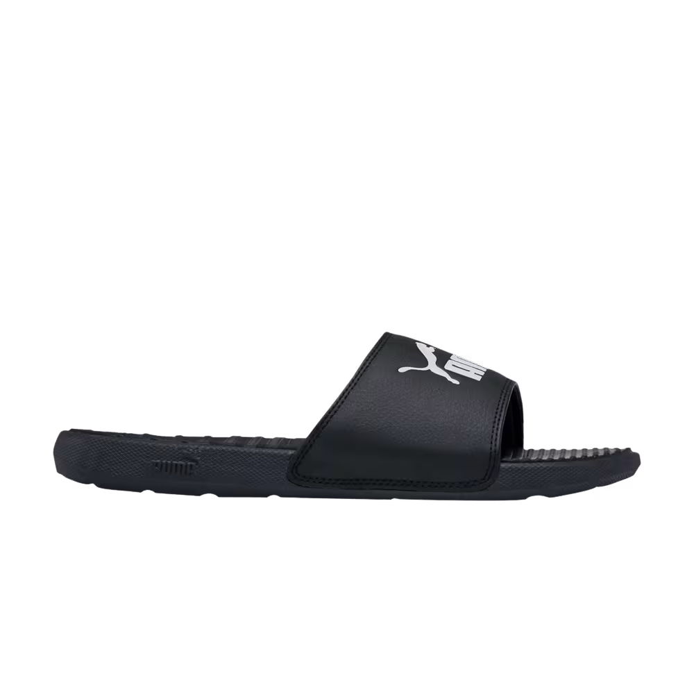 Puma Cool Cat Slides Black White