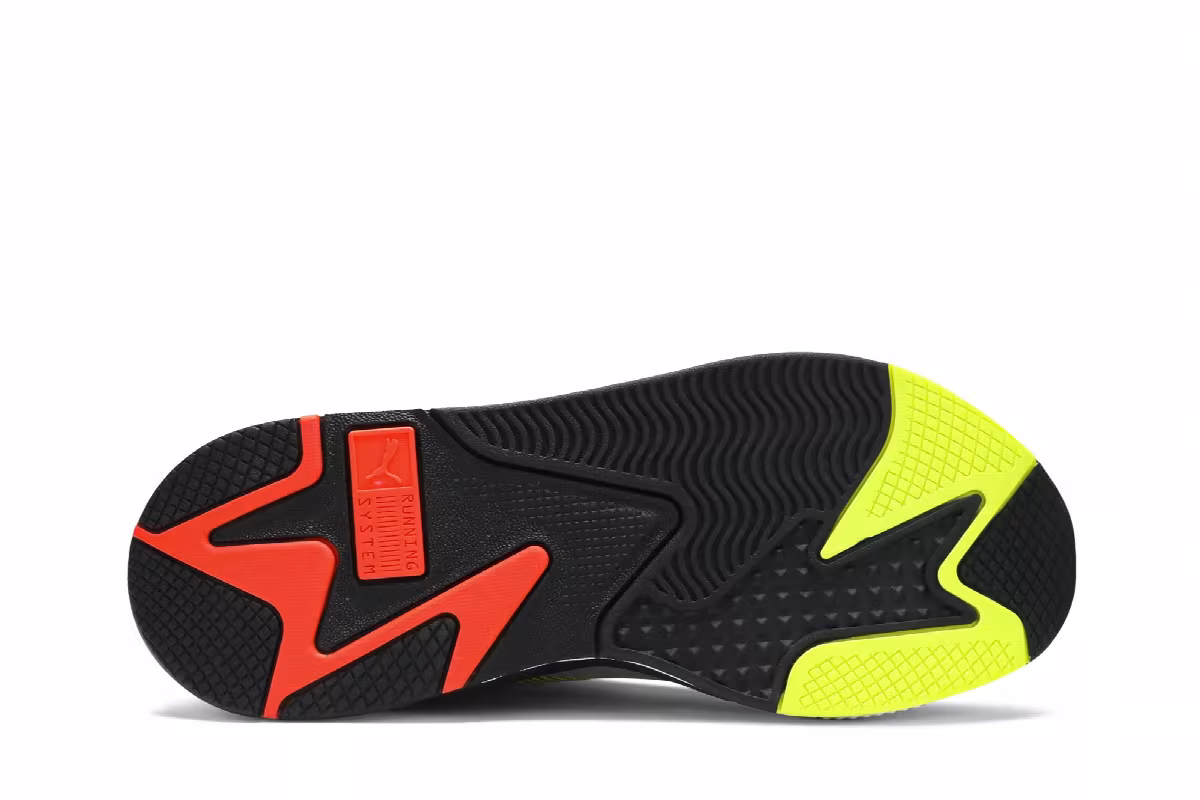 Puma RS-X Hard Drive Grey Yellow Red, view 5