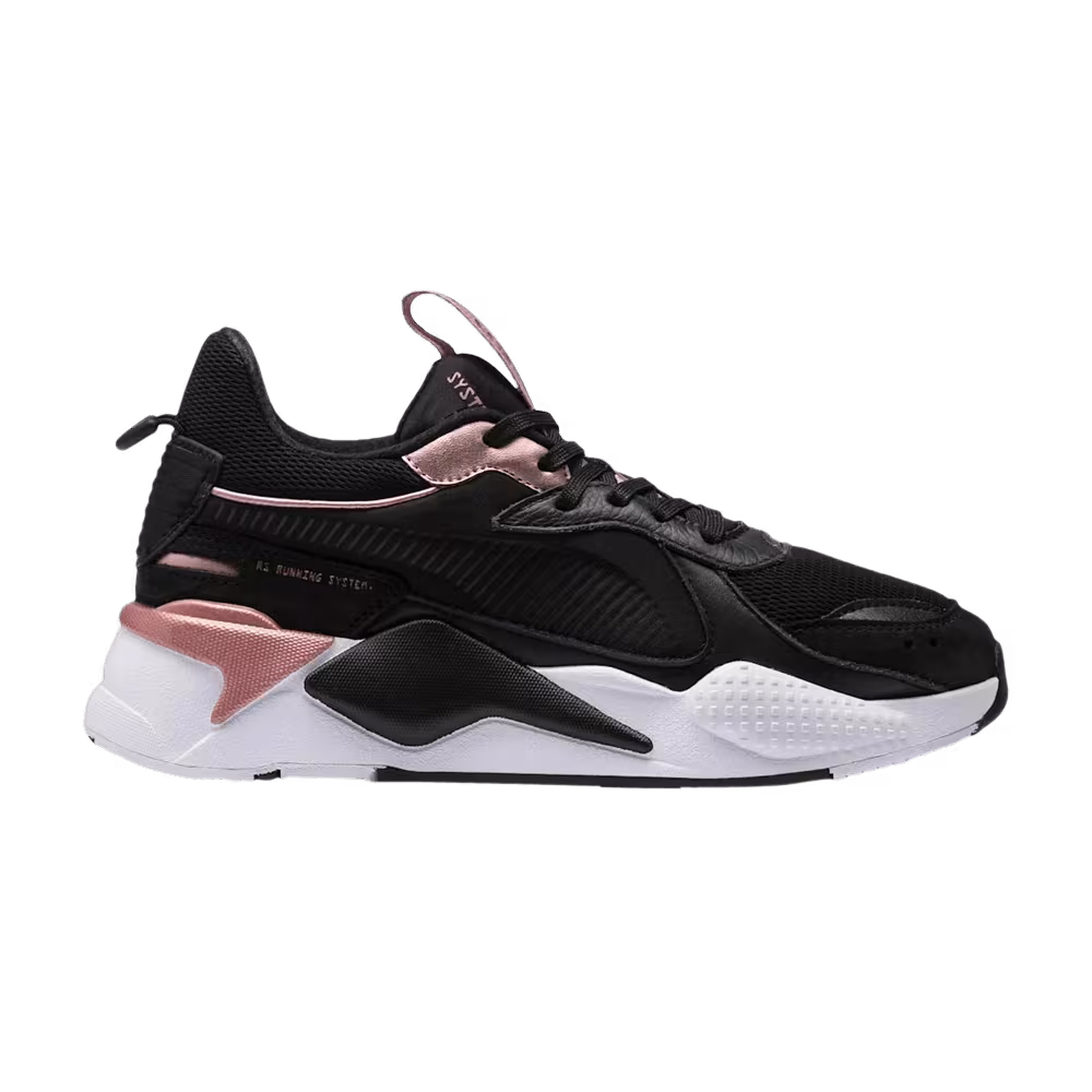 Puma Women's RS-X Trophy Black Rose Gold