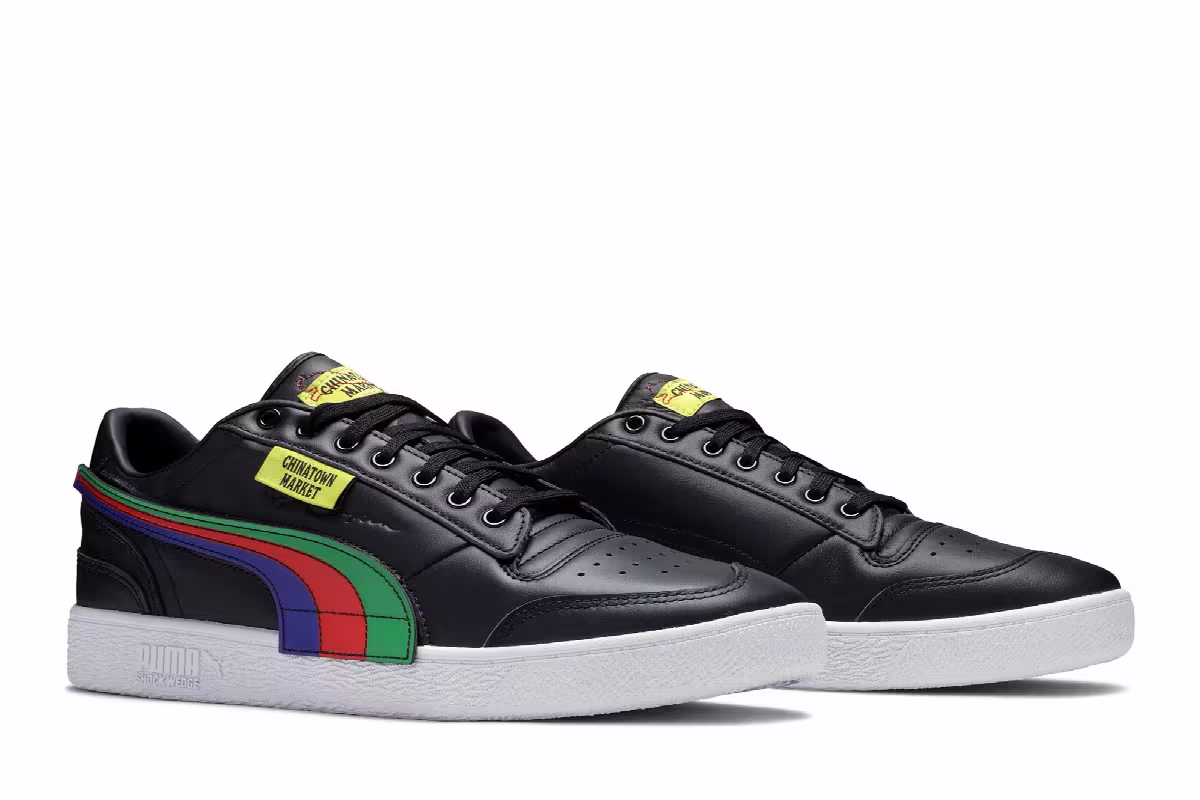 Chinatown Market x Puma Ralph Sampson Low Black, view 9