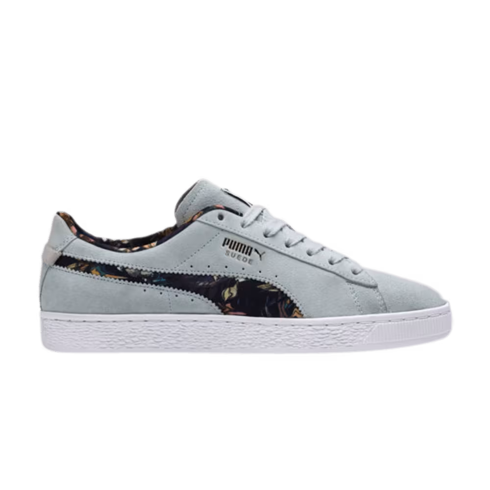 Puma Suede Garden Floral Light Sky