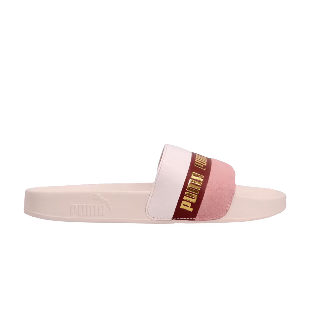Puma Women's Leadcat Slide Remix Pastel Parchment