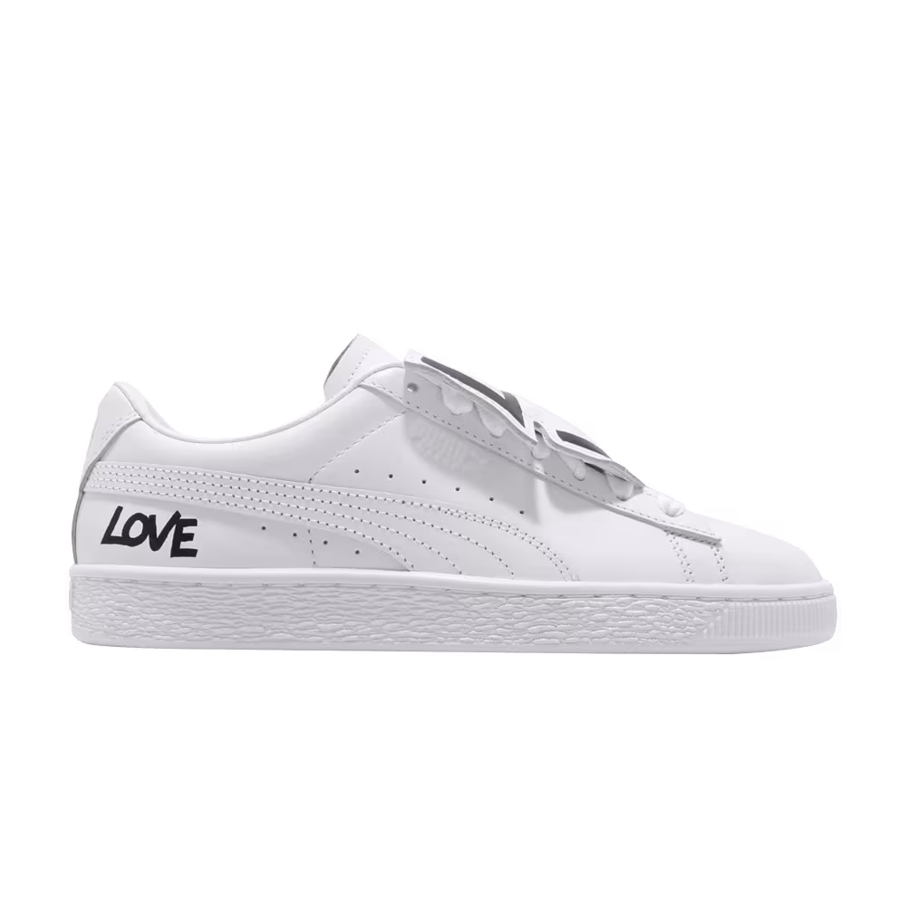 Puma Women's Basket Badge HNDWRTTN White