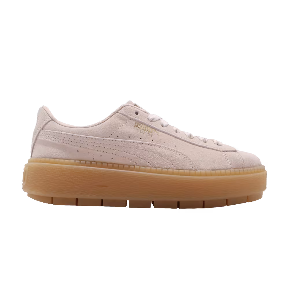 Puma Women's Platform Trace Pastel Parchment