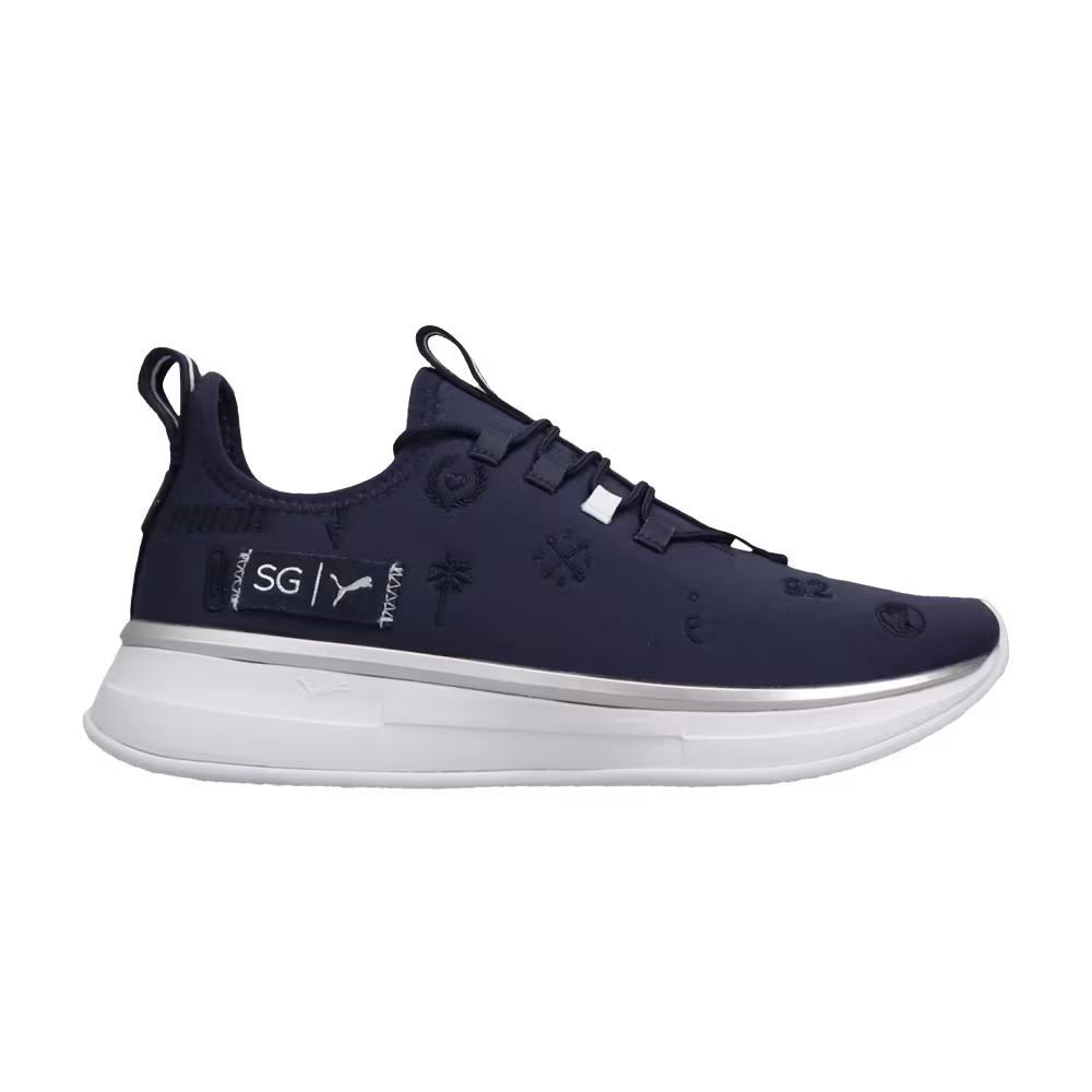 Puma Women's SG x Runner Embroidery Peacoat