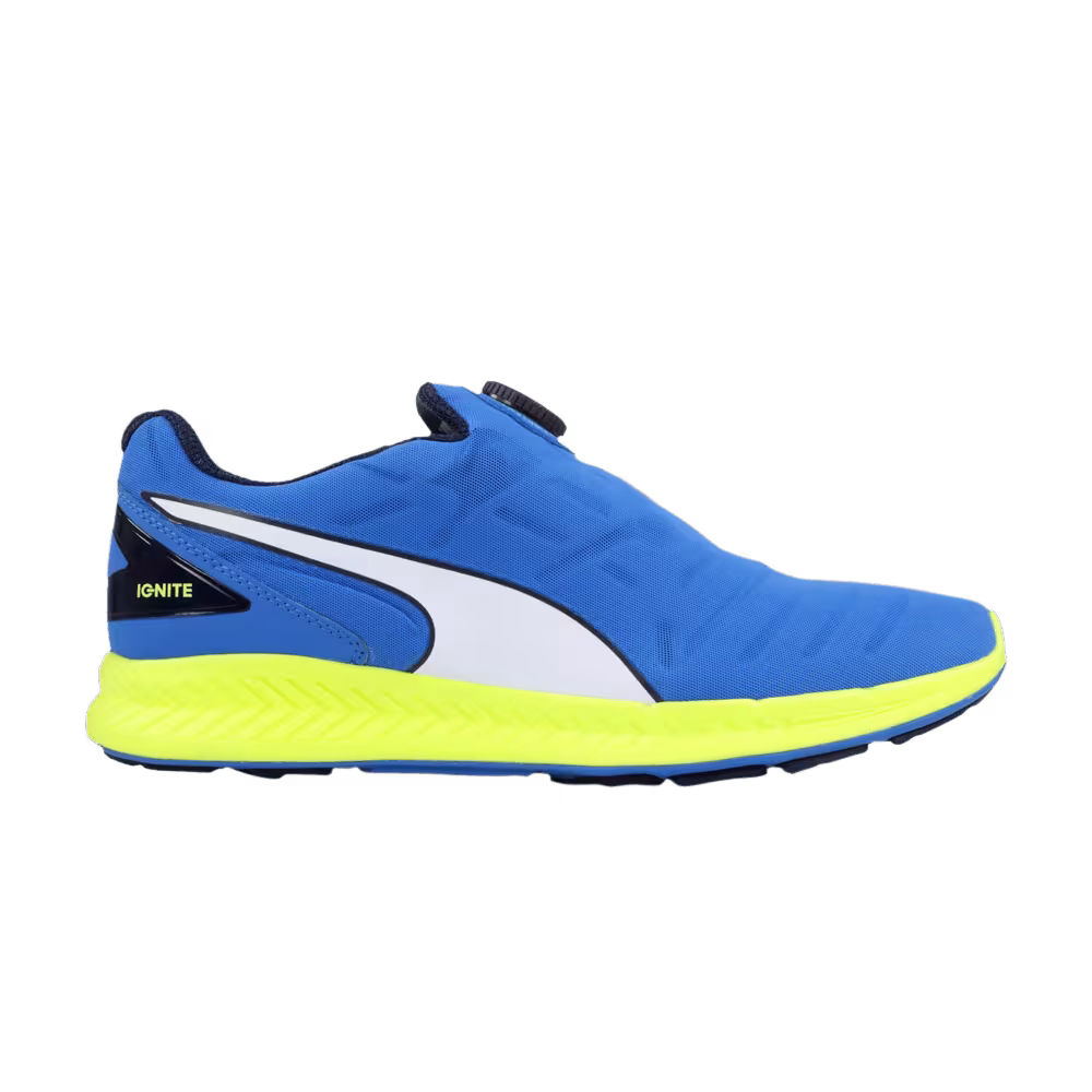 Puma Ignite Disc Electric Blue Safety Yellow