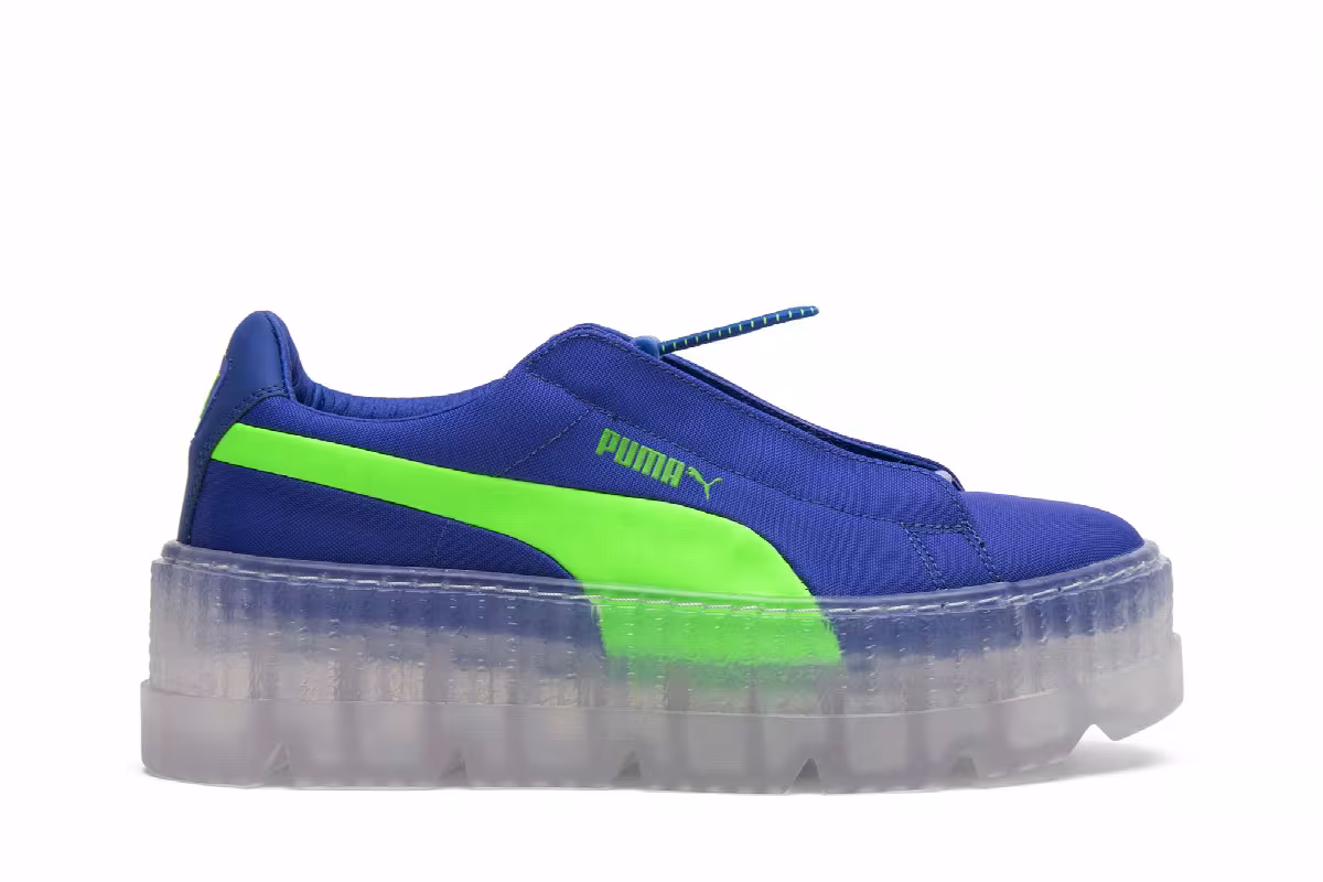 Fenty x Puma Women's Cleated Creeper Surf Dazzling Blue, view 2