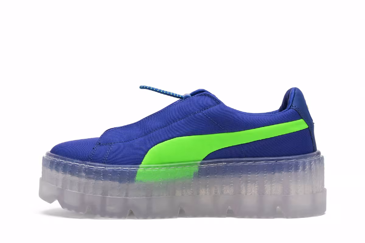 Fenty x Puma Women's Cleated Creeper Surf Dazzling Blue, view 4