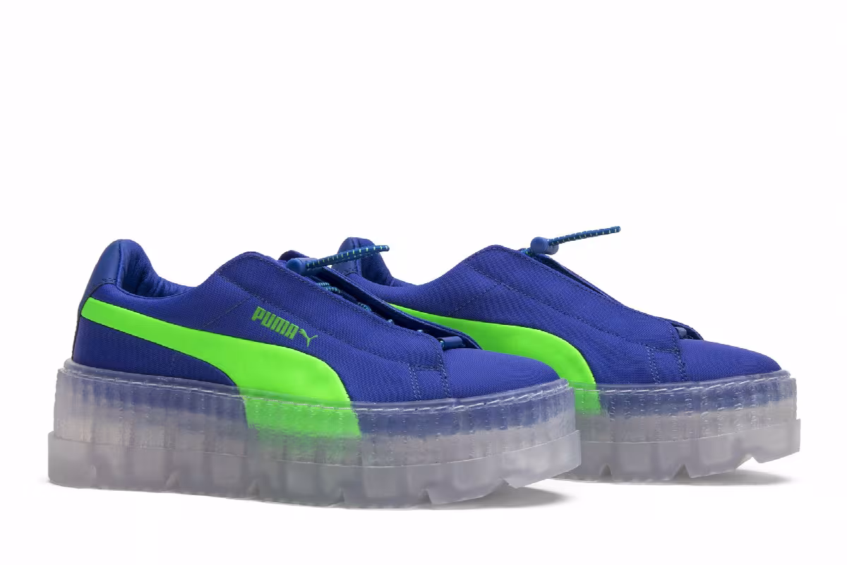 Fenty x Puma Women's Cleated Creeper Surf Dazzling Blue, view 9