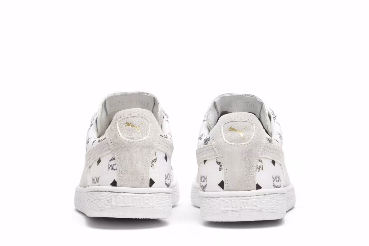 MCM x Puma Suede Whisper White, view 7