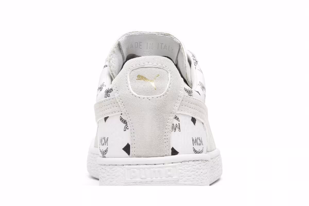MCM x Puma Suede Whisper White, view 8